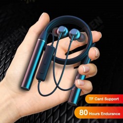 GYM530 Wireless Neckband bluetooth Earphone 80 Hours Playback Stereo Bass Sport Headphones Earphones TF Card Magnetic Headset with Mic GYM530 Wireless Neckband bluetooth Earphone 80 Hours Playback Stereo Bass Sport Headphones Earphones TF Card Magnetic Headset with Mic