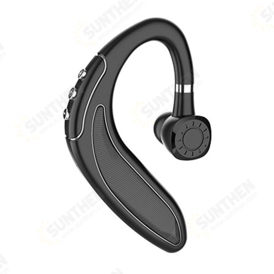 H18 bluetooth V5.0 Headphones DSP CVC6.0 Noise Reduction NFC Earphone 250mAh Adjustable Wireless Business Single Earhook Headset with Mic