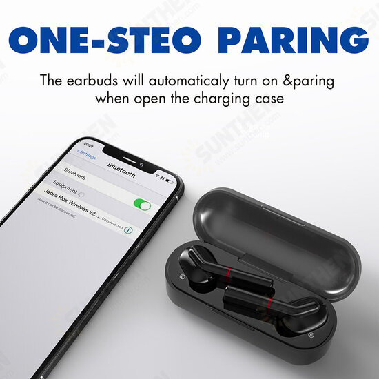 HQ1 TWS Wireless bluetooth 5.0 Earphone Sport Sweatproof Headphone Stereo Portable Earbuds for Samsung