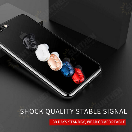 In-ear Earbuds Mini bluetooth 5.1 Earphone Handsfree Touch Control Sport Single Wireless Headset with Mic