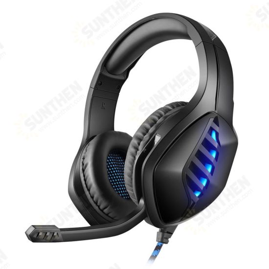 J1 Wired Earphone HIFI Stereo Noise Reduction Dynamic 50mm Speaker Headphones Luminous Adjustable Gaming Headset with Mic J1 Wired Earphone HIFI Stereo Noise Reduction Dynamic 50mm Speaker Headphones Luminous Adjustable Gaming Headset with Mic