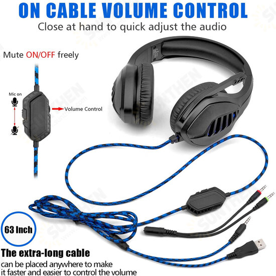 J1 Wired Earphone HIFI Stereo Noise Reduction Dynamic 50mm Speaker Headphones Luminous Adjustable Gaming Headset with Mic J1 Wired Earphone HIFI Stereo Noise Reduction Dynamic 50mm Speaker Headphones Luminous Adjustable Gaming Headset with Mic