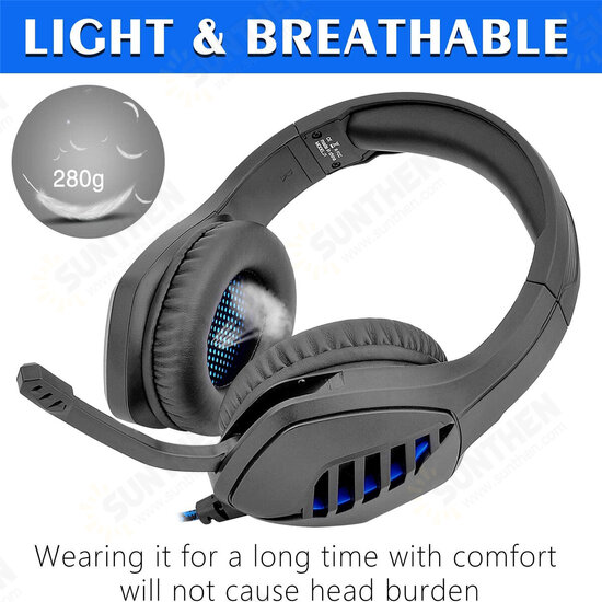 J1 Wired Earphone HIFI Stereo Noise Reduction Dynamic 50mm Speaker Headphones Luminous Adjustable Gaming Headset with Mic J1 Wired Earphone HIFI Stereo Noise Reduction Dynamic 50mm Speaker Headphones Luminous Adjustable Gaming Headset with Mic