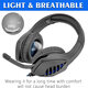 J1 Wired Earphone HIFI Stereo Noise Reduction Dynamic 50mm Speaker Headphones Luminous Adjustable Gaming Headset with Mic J1 Wired Earphone HIFI Stereo Noise Reduction Dynamic 50mm Speaker Headphones Luminous Adjustable Gaming Headset with Mic