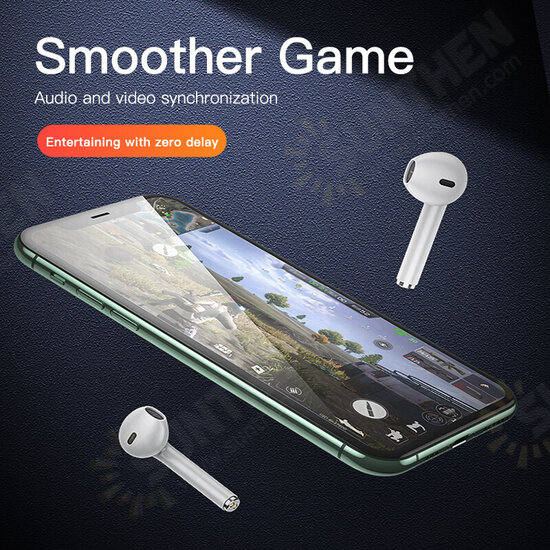 J18 New Business bluetooth 5.0 Earbuds TWS Wireless Binaural Earphone Dynamic Headsets with Charging Box