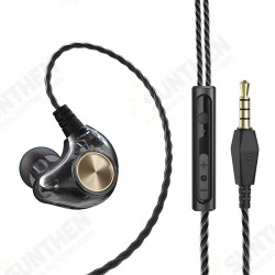 K1 Wired 3.5mm Earphones Transparent In-Ear Earbuds Subwoofer Stereo Bass Earphone Noise Reduction Sport Headset with Microphone K1 Wired 3.5mm Earphones Transparent In-Ear Earbuds Subwoofer Stereo Bass Earphone Noise Reduction Sport Headset with Microphone