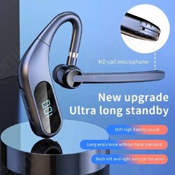 KJ12 bluetooth 5.0 Headset LED Display Wireless Earpiece CVC8.0 Noise Cancelling Headphones with Mic KJ12 bluetooth 5.0 Headset LED Display Wireless Earpiece CVC8.0 Noise Cancelling Headphones with Mic