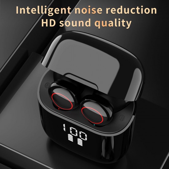 L31pro TWS bluetooth 5.0 Earphones Touch Digital Display Business Sports True Stereo Headset with Charging Box