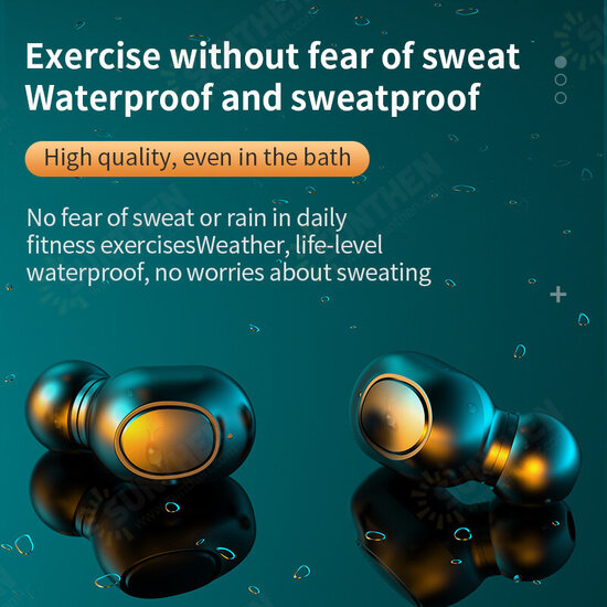 TWS Earphones Wireless bluetooth 5.0 Headphones 8D Sound HIFI CVC Noise Reduction Voice Assistant LED Display Sweatproof Sports In-Ear Earbuds TWS Earphones Wireless bluetooth 5.0 Headphones 8D Sound HIFI CVC Noise Reduction Voice Assistant LED Display Sweatproof Sports In-Ear Earbuds