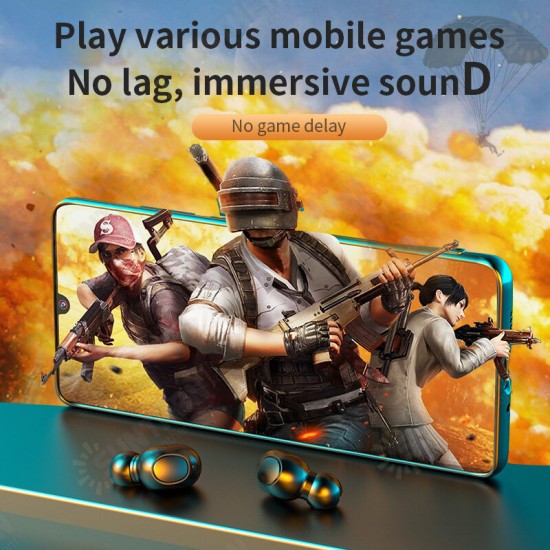 TWS Earphones Wireless bluetooth 5.0 Headphones 8D Sound HIFI CVC Noise Reduction Voice Assistant LED Display Sweatproof Sports In-Ear Earbuds TWS Earphones Wireless bluetooth 5.0 Headphones 8D Sound HIFI CVC Noise Reduction Voice Assistant LED Display Sweatproof Sports In-Ear Earbuds