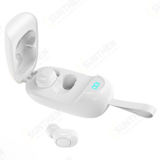 TWS Earphones Wireless bluetooth 5.0 Headphones 8D Sound HIFI CVC Noise Reduction Voice Assistant LED Display Sweatproof Sports In-Ear Earbuds TWS Earphones Wireless bluetooth 5.0 Headphones 8D Sound HIFI CVC Noise Reduction Voice Assistant LED Display Sweatproof Sports In-Ear Earbuds
