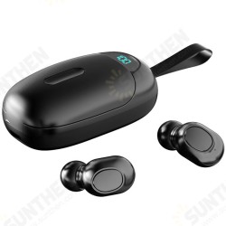 TWS Earphones Wireless bluetooth 5.0 Headphones 8D Sound HIFI CVC Noise Reduction Voice Assistant LED Display Sweatproof Sports In-Ear Earbuds TWS Earphones Wireless bluetooth 5.0 Headphones 8D Sound HIFI CVC Noise Reduction Voice Assistant LED Display Sweatproof Sports In-Ear Earbuds