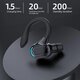 M-F8 bluetooth 5.2 Wireless Headphone Single Ear Hook Business Earphones Stereo Noise Reduction Earbuds Headsets With Microphone