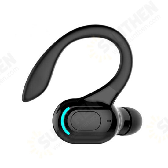 M-F8 bluetooth 5.2 Wireless Headphone Single Ear Hook Business Earphones Stereo Noise Reduction Earbuds Headsets With Microphone