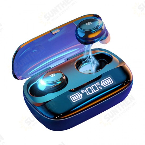 M-U8 TWS Earphone Wireless bluetooth 5.0 Headset Stereo Bass CVC8.0 Noise Reduction Headphones LED Display Smart Touch M-U8 TWS Earphone Wireless bluetooth 5.0 Headset Stereo Bass CVC8.0 Noise Reduction Headphones LED Display Smart Touch