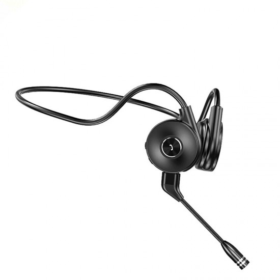 M1 Bone Conduction Headphones HiFi Dual Microphone Noise Reduction Waterproof Sports Phone Headset With Microphone