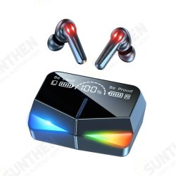 M28 TWS Gaming Earbuds bluetooth 5.1 In Ear Headphones TWS Stereo Earphones with Mic 2000mAh RGB Charging Case M28 TWS Gaming Earbuds bluetooth 5.1 In Ear Headphones TWS Stereo Earphones with Mic 2000mAh RGB Charging Case