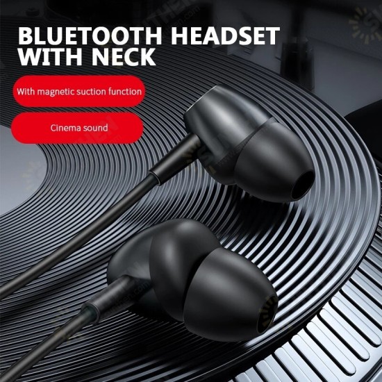 M61 bluetooth 5.1 Neck Hanging Magnetic Headset Wireless 9D Surround Sound Stereo Sports Running Waterproof Magnetic Headphone With Mic M61 bluetooth 5.1 Neck Hanging Magnetic Headset Wireless 9D Surround Sound Stereo Sports Running Waterproof Magnetic Headphone With Mic