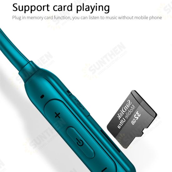 M61 bluetooth 5.1 Neck Hanging Magnetic Headset Wireless 9D Surround Sound Stereo Sports Running Waterproof Magnetic Headphone With Mic M61 bluetooth 5.1 Neck Hanging Magnetic Headset Wireless 9D Surround Sound Stereo Sports Running Waterproof Magnetic Headphone With Mic