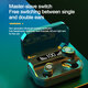 M8 9D HiFi bluetooth 5.0 Headphone CVC8.0 Wireless TWS Bass Headset Waterproof Dual Earphones with Charging Box M8 9D HiFi bluetooth 5.0 Headphone CVC8.0 Wireless TWS Bass Headset Waterproof Dual Earphones with Charging Box