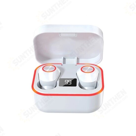 M8 TWS bluetooth 5.0 Earphones Wireless In-ear Earbuds Noise Cancelling Handsfree Stereo Headset With Microphone for Smartphones M8 TWS bluetooth 5.0 Earphones Wireless In-ear Earbuds Noise Cancelling Handsfree Stereo Headset With Microphone for Smartphones