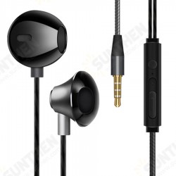 M9 Metal Bass Earphones Comfortable In-Ear Noise Cancelling Earbuds 3.5mm with Microphone Hi-Res Audio Half In-Ear Earphone M9 Metal Bass Earphones Comfortable In-Ear Noise Cancelling Earbuds 3.5mm with Microphone Hi-Res Audio Half In-Ear Earphone