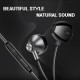 M9 Metal Bass Earphones Comfortable In-Ear Noise Cancelling Earbuds 3.5mm with Microphone Hi-Res Audio Half In-Ear Earphone M9 Metal Bass Earphones Comfortable In-Ear Noise Cancelling Earbuds 3.5mm with Microphone Hi-Res Audio Half In-Ear Earphone