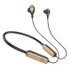 N33 HD Voice bluetooth 5.0 Dual Dynamic Drivers TF Card Stereo Bass Wireless Neckband Sports Earphone with Mic