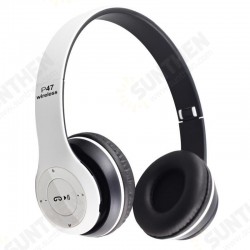 P47 Wireless Headphones bluetooth 5.0 Headsets 9D HIFI Stereo Noise Cancelling Foldable Headband Earphones With Mic P47 Wireless Headphones bluetooth 5.0 Headsets 9D HIFI Stereo Noise Cancelling Foldable Headband Earphones With Mic