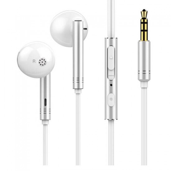 P8 HiFi HD Sound Noise Reduction Half in-Ear 3.5mm Wired Control Stereo Earphones Headphone With Mic
