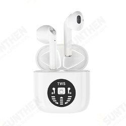 P80 TWS bluetooth Headset BT5.0 Wireless Headphone Long Life HiFi Stereo Powerful Bass Low latency Earphone with Mic