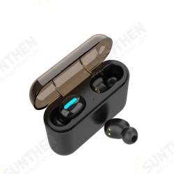 Q32 TWS bluetooth 5.0 Wireless Headphones Single Ear 1500mAh Binaural 2600mAh EDR Portable Lightweight In-ear HIFI Earphone With Charging Box Q32 TWS bluetooth 5.0 Wireless Headphones Single Ear 1500mAh Binaural 2600mAh EDR Portable Lightweight In-ear HIFI Earphone With Charging Box