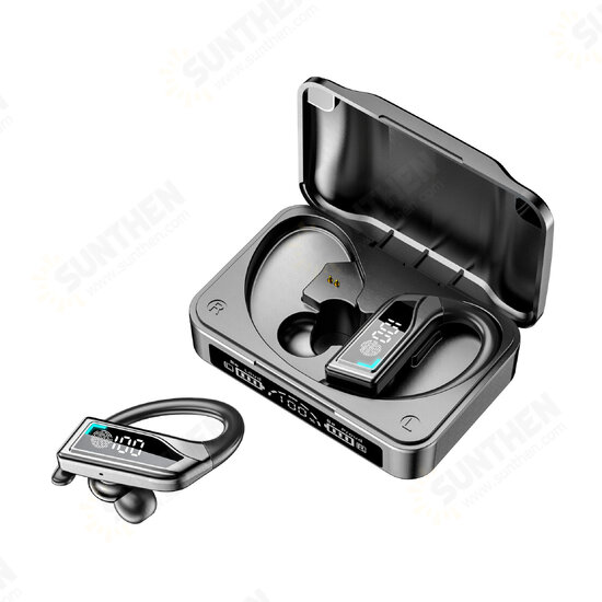 Q8 TWS bluetooth V5.2 Earphones LED Power Display HiFI Stereo Touch Sport Headphone Waterproof Ear Hook Headset With Microphone Q8 TWS bluetooth V5.2 Earphones LED Power Display HiFI Stereo Touch Sport Headphone Waterproof Ear Hook Headset With Microphone