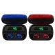 Q82X Gradient Color LED bluetooth 5.0 TWS Wireless bluetooth Sport In ear Headset Earbuds Earphone Headphones