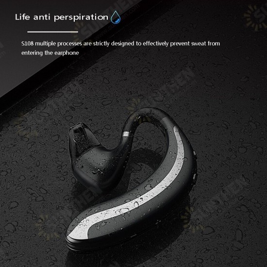 S108 Single bluetooth Earphone Noise Cancelling Stereo Headphones Wireless Headset With Mic S108 Single bluetooth Earphone Noise Cancelling Stereo Headphones Wireless Headset With Mic
