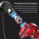 S2000 6D Surround Bass Wire Headphones IPX5 Waterproof Sweatproof Sport Headset Comfort Beat Drums In Ear Earphones
