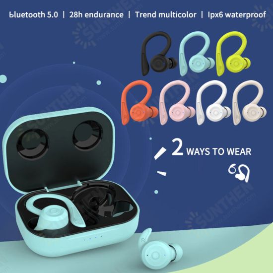 T20 TWS Earphone bluetooth Wireless Headphones Stereo HD NFC IPX6 Waterproof Sports Earhook Earbuds with Mic T20 TWS Earphone bluetooth Wireless Headphones Stereo HD NFC IPX6 Waterproof Sports Earhook Earbuds with Mic