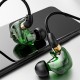 TM-01 3.5mm Wired Earphone Stereo Sound Ear Subwoofer Multi-function HiFi In-Ear Sport Jogging Gaming Headset for Smart Phones Tablets