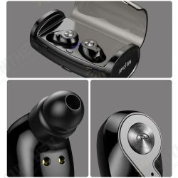 TWS 2600mAh Wireless bluetooth 5.0 Earphones Dual Noise Reduction Headset Waterproof Headphone with Mic Charging Box TWS 2600mAh Wireless bluetooth 5.0 Earphones Dual Noise Reduction Headset Waterproof Headphone with Mic Charging Box