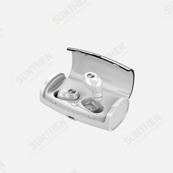 TWS 2600mAh Wireless bluetooth 5.0 Earphones Dual Noise Reduction Headset Waterproof Headphone with Mic Charging Box TWS 2600mAh Wireless bluetooth 5.0 Earphones Dual Noise Reduction Headset Waterproof Headphone with Mic Charging Box
