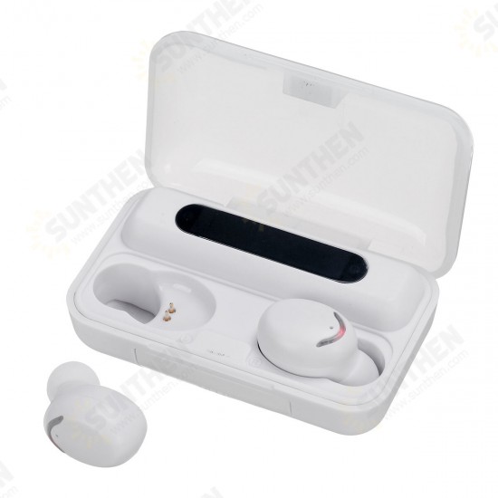 TWS True Wireless bluetooth 5.0 Earphone Digital Power Display Smart Touch Bilateral Call Headphone with 3500mAh Charging Box TWS True Wireless bluetooth 5.0 Earphone Digital Power Display Smart Touch Bilateral Call Headphone with 3500mAh Charging Box