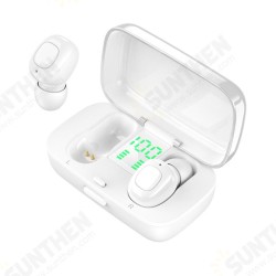 TWS Wireless bluetooth 5.0 Earphone 6D Stereo LED Power Display Bilartel Calls Headphone with Mic TWS Wireless bluetooth 5.0 Earphone 6D Stereo LED Power Display Bilartel Calls Headphone with Mic