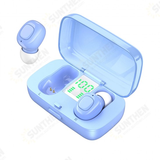 TWS Wireless bluetooth 5.0 Earphone 6D Stereo LED Power Display Bilartel Calls Headphone with Mic TWS Wireless bluetooth 5.0 Earphone 6D Stereo LED Power Display Bilartel Calls Headphone with Mic