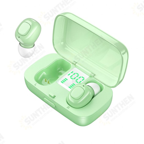 TWS Wireless bluetooth 5.0 Earphone 6D Stereo LED Power Display Bilartel Calls Headphone with Mic TWS Wireless bluetooth 5.0 Earphone 6D Stereo LED Power Display Bilartel Calls Headphone with Mic