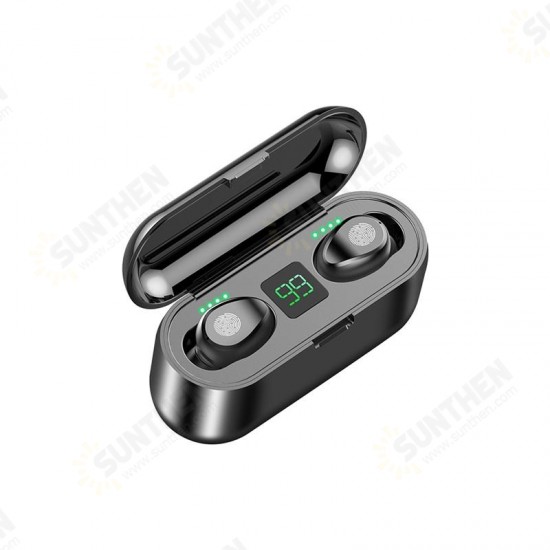 TWS Wireless bluetooth 5.0 Earphone Digital Power Display 8D Stereo Touch Control CVC8.0 Noise Cancelling with 2000mAh Charging Box TWS Wireless bluetooth 5.0 Earphone Digital Power Display 8D Stereo Touch Control CVC8.0 Noise Cancelling with 2000mAh Charging Box
