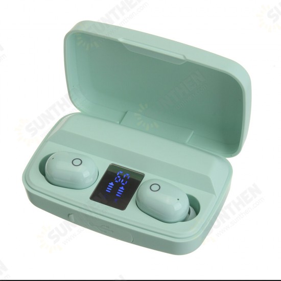 TWS Wireless bluetooth 5.0 Earphone Touch LED Digital Display Sports Hifi Headset with Mic TWS Wireless bluetooth 5.0 Earphone Touch LED Digital Display Sports Hifi Headset with Mic