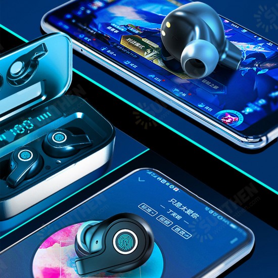 TWS Wireless bluetooth Headset 2600mAh Large Capacity In-ear Earphone Stereo Earbuds IPX5 Waterproof Headphone with Mic TWS Wireless bluetooth Headset 2600mAh Large Capacity In-ear Earphone Stereo Earbuds IPX5 Waterproof Headphone with Mic