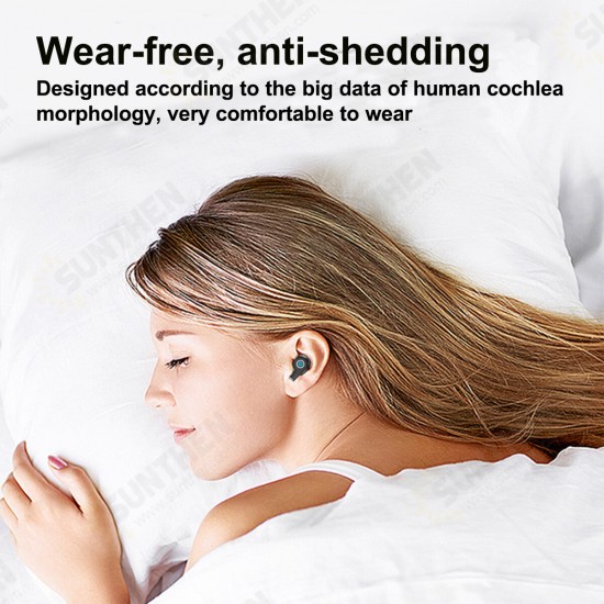 TWS Wireless bluetooth Headset 2600mAh Large Capacity In-ear Earphone Stereo Earbuds IPX5 Waterproof Headphone with Mic TWS Wireless bluetooth Headset 2600mAh Large Capacity In-ear Earphone Stereo Earbuds IPX5 Waterproof Headphone with Mic