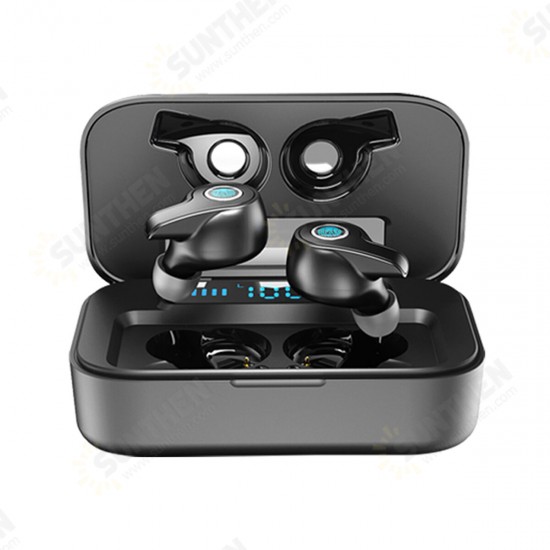 TWS Wireless bluetooth Headset 2600mAh Large Capacity In-ear Earphone Stereo Earbuds IPX5 Waterproof Headphone with Mic TWS Wireless bluetooth Headset 2600mAh Large Capacity In-ear Earphone Stereo Earbuds IPX5 Waterproof Headphone with Mic