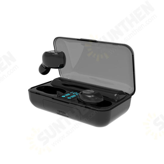TWS bluetooth 5.0 Earphone Wireless Earbuds 2000mAh Power Bank Touch Control IPX7 Waterproof Headphone with Mic TWS bluetooth 5.0 Earphone Wireless Earbuds 2000mAh Power Bank Touch Control IPX7 Waterproof Headphone with Mic